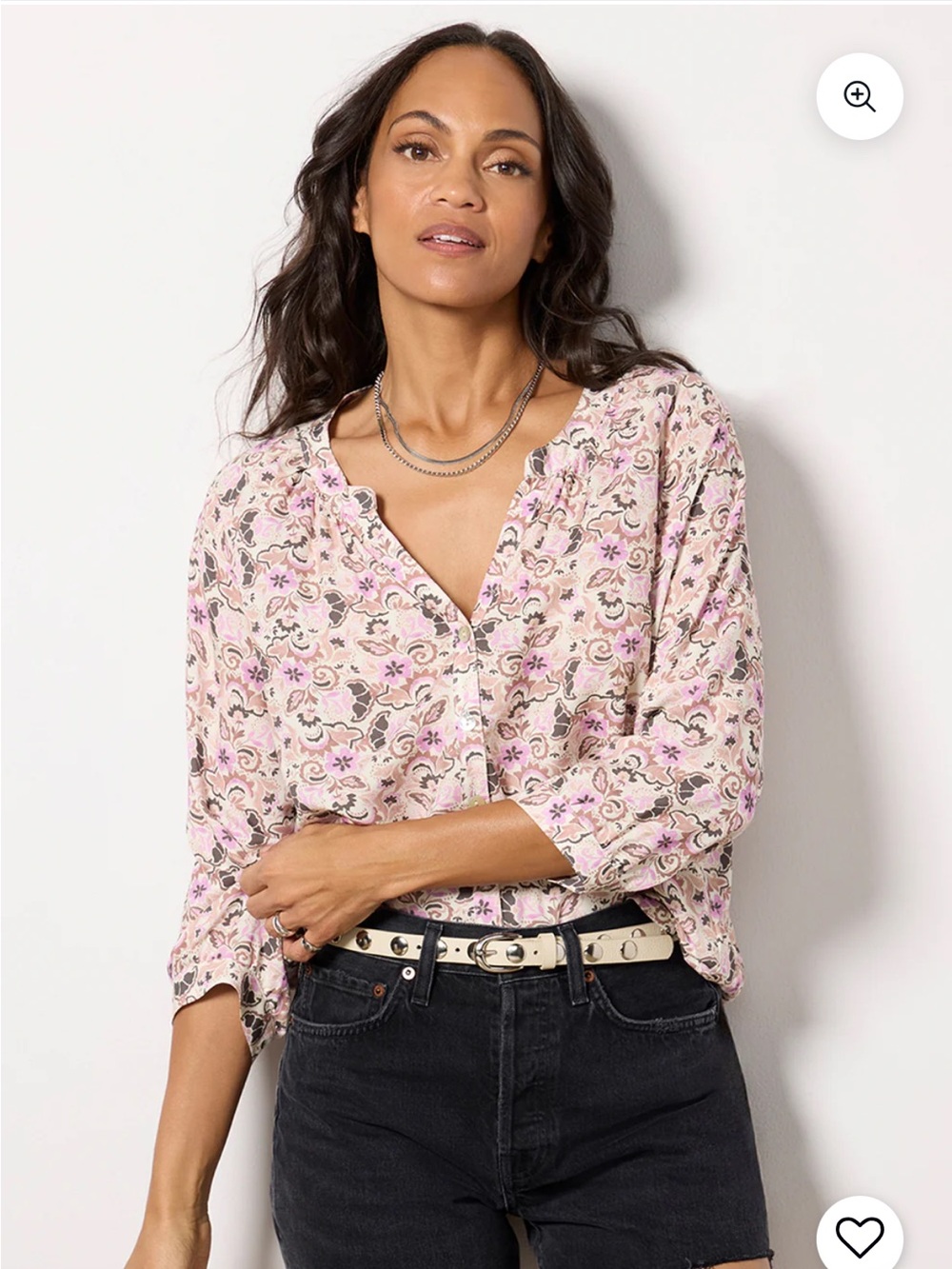 Z Supply Evereve size M Wren Toile Blouse
